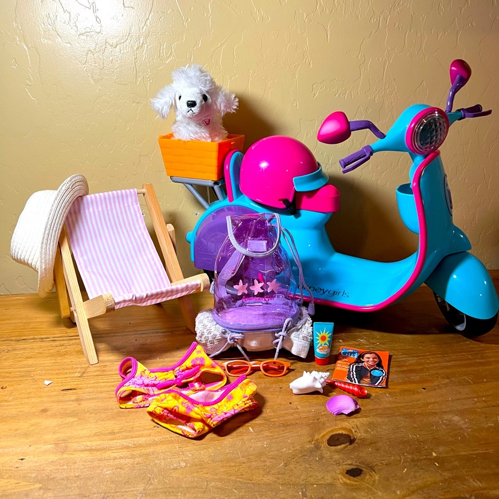 American Girl beach day